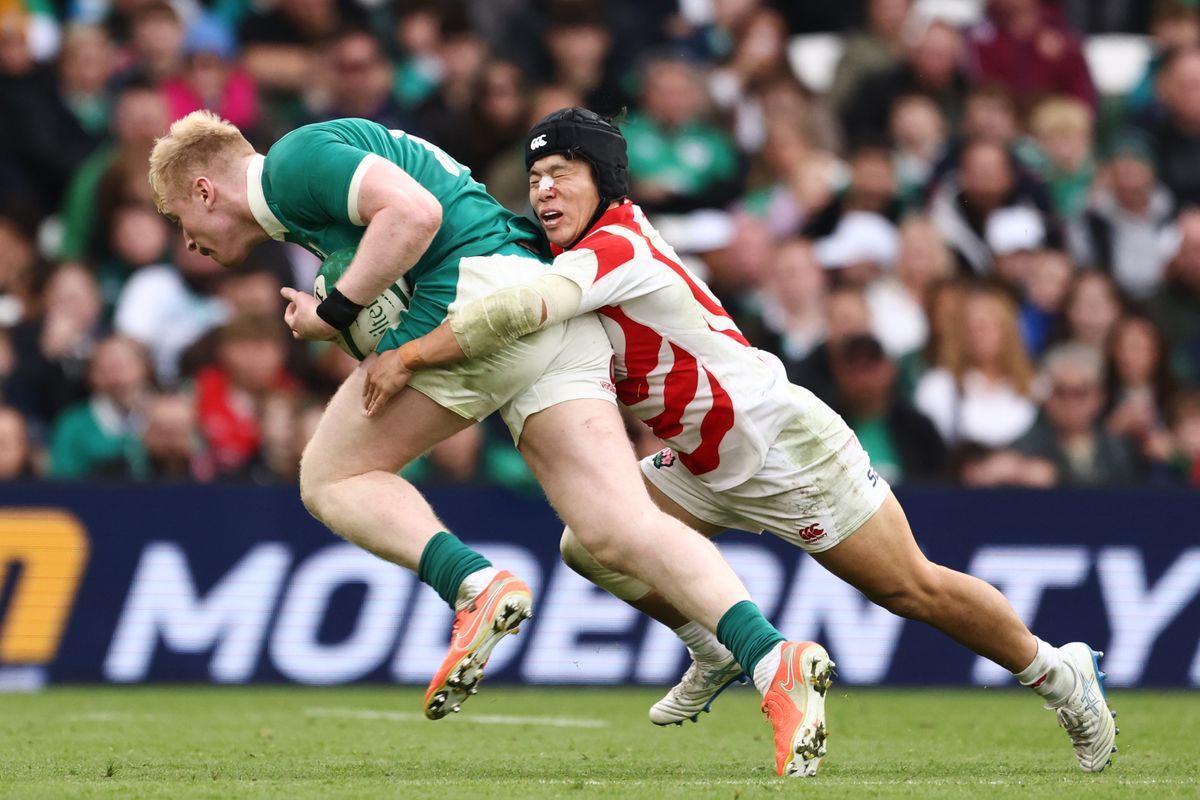Ireland struggles but finishes strong to defeat Japan 41-10