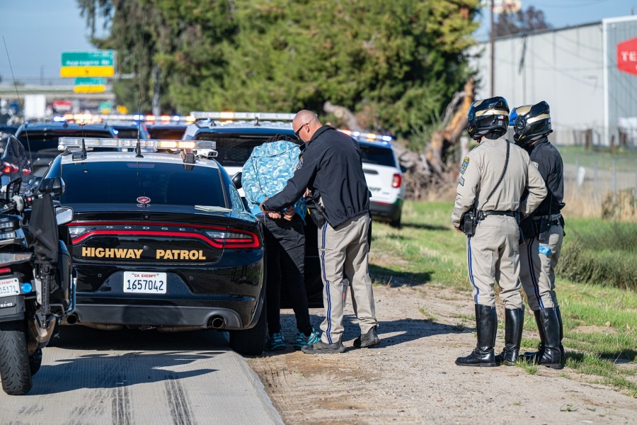 Hwy 99 pursuit ends with driver arrested, CHP says