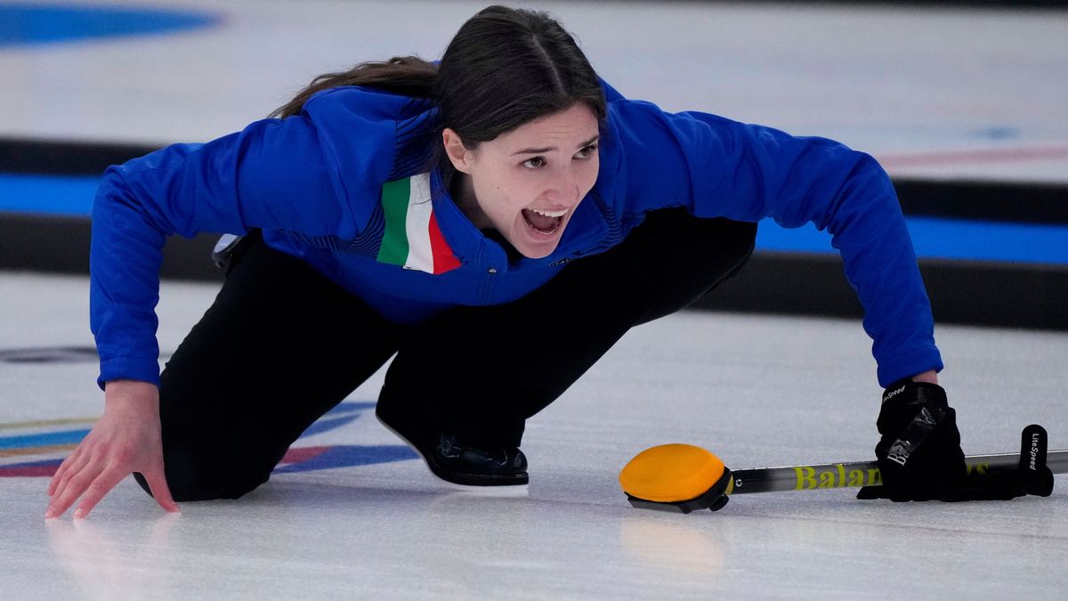 Curling fits right in at Winter Olympics co-host Cortina