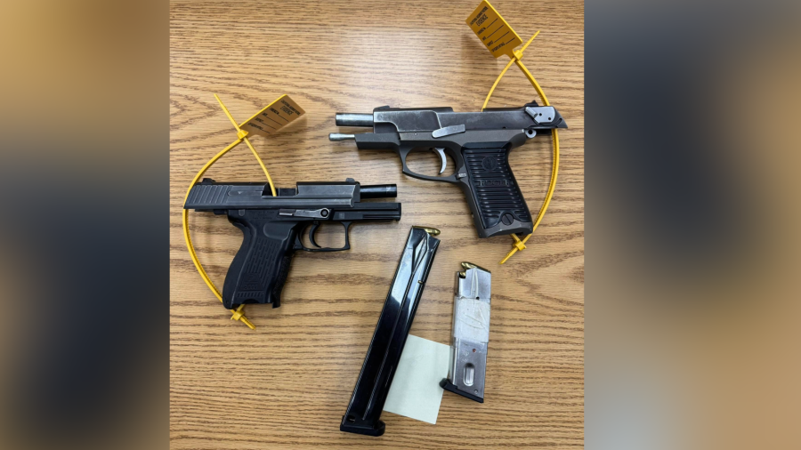 2 arrested, guns found during traffic stop in Tulare County