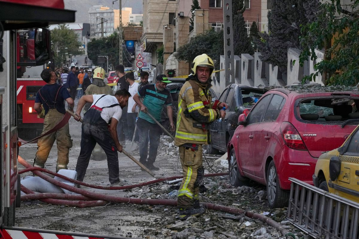 Fear stalks Tehran as Israel bombards, shelters fill up and communicating grows harder