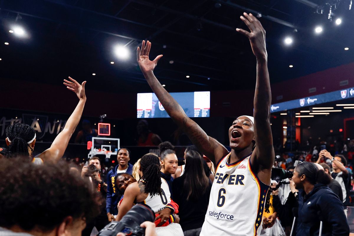 Boston has go-ahead basket with 7.4 seconds left as Fever beat Dream 87-85 to reach WNBA semifinals