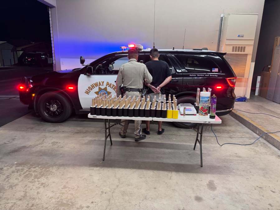 Madera County DUI arrest reveals illegal fireworks, CHP says