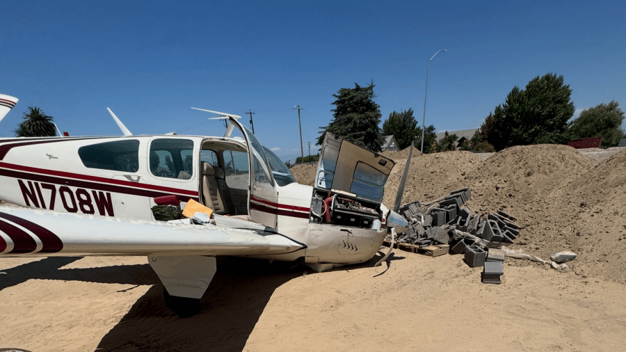 Plane forced into emergency landing over Kingsburg