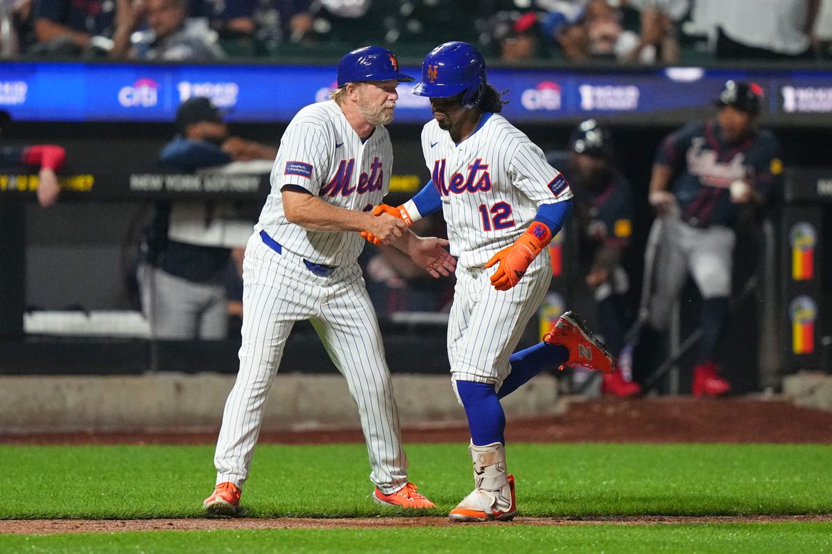 Francisco Lindor homers twice and drives in 6 as Mets pull away for 14-3 rout of Braves