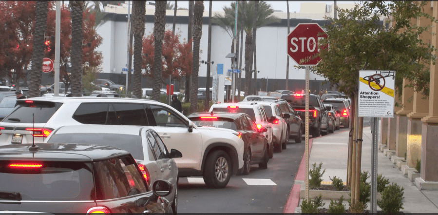 River Park packed with eager Black Friday shoppers