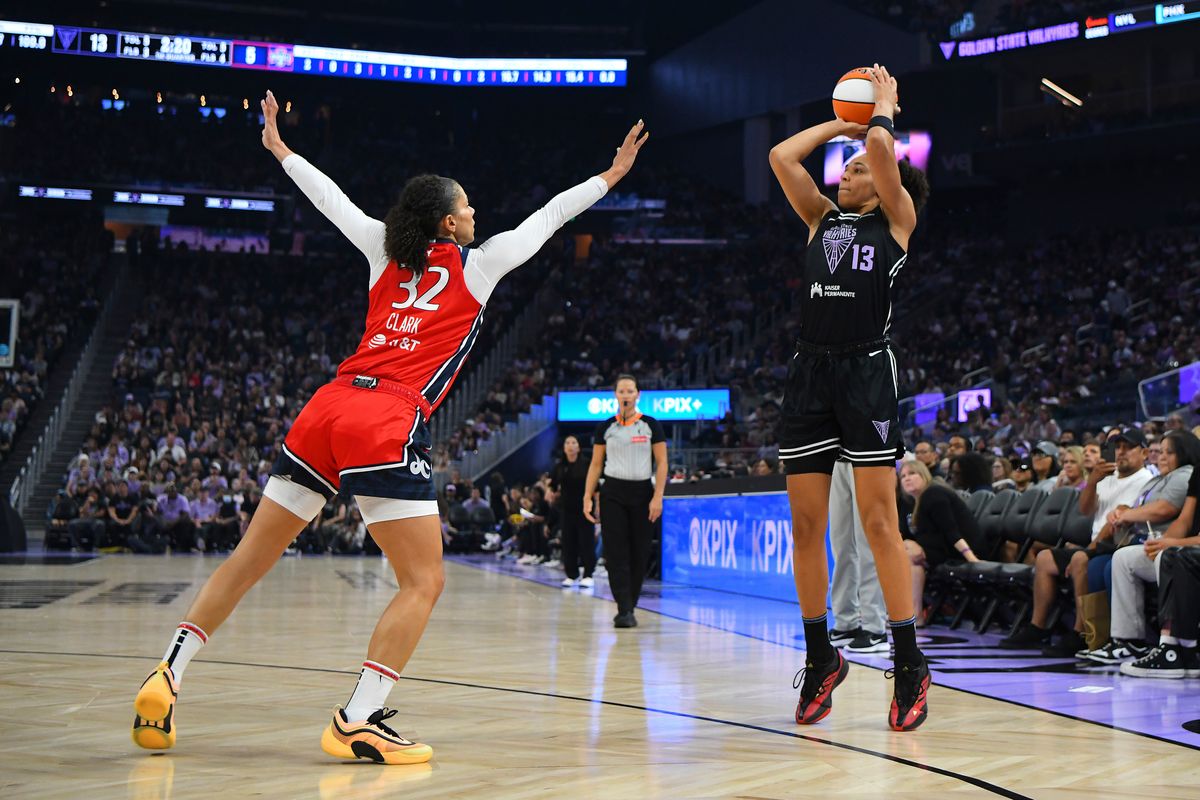 Leite comes off bench to score 19 points, five Valkyries reach double digits to beat Mystics 99-62